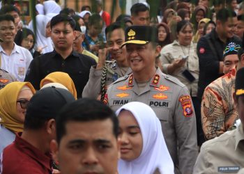 Kapolda Kalteng Hadiri Peresmian Pameran dan Pasar Rakyat di Barito Utara