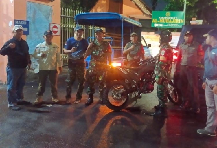 Kodim 0505 Gelar Patroli Bersama Komduk di Duren Sawit