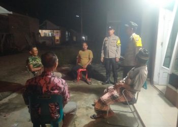 Patroli Presisi, Sampaikan Himbauan Kamtibmas Kepada Masyarakat