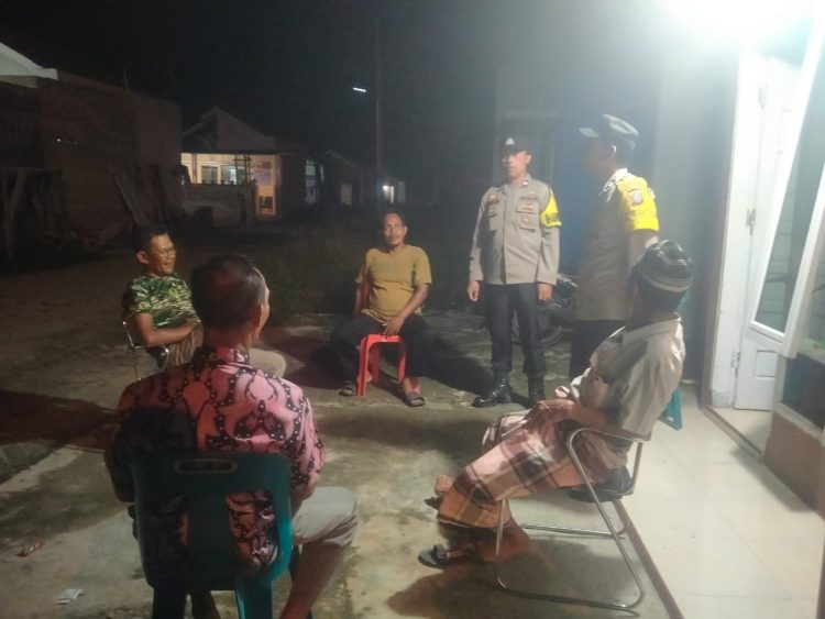 Patroli Presisi, Sampaikan Himbauan Kamtibmas Kepada Masyarakat