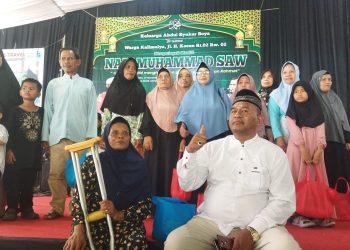 Ratusan Warga Hadiri Maulid Nabi di Cluster Ammara Kocen, Dimeriahkan KH. Jaka Gledek