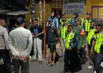 Kodim 0505 Gelar Patroli Keliling Bersama Komduk di Cipayung