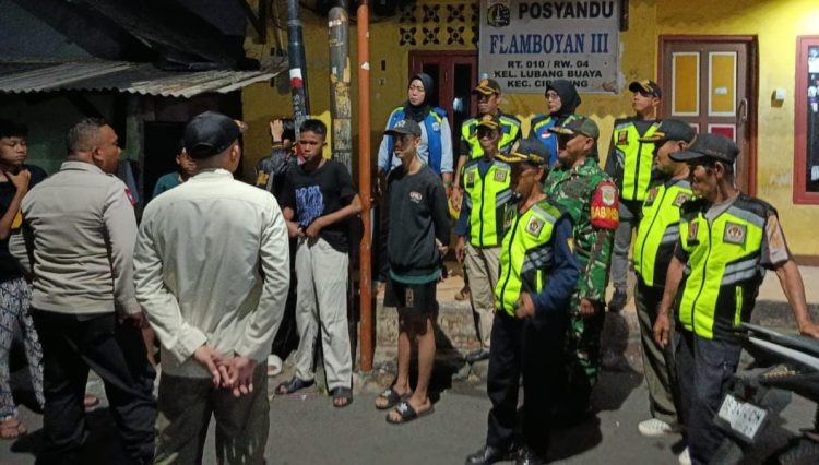 Kodim 0505 Gelar Patroli Keliling Bersama Komduk di Cipayung