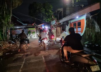 Antisipasi Kamtibmas, Kodim 0505 Gelar Patroli Keliling Bersama Komduk di Pulogadung