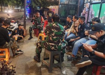 Patroli Keliling, Kodim 0505 Bersama Komduk Wujudkan Kamtibmas di Matraman