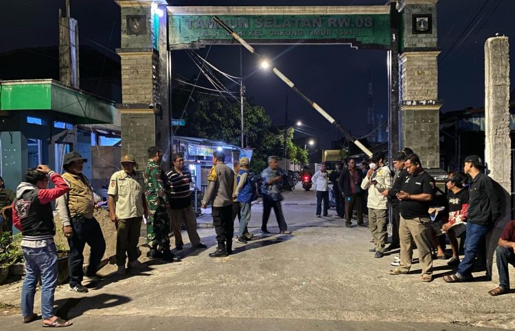 Jalin Komunikasi Sosial, Kodim 0505 dan Komduk Patroli di Cakung 