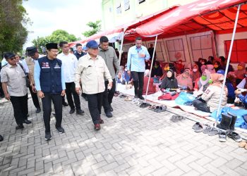 Tito Dampingi Presiden Prabowo Tinjau Banjir Langkat, Fokus Pemulihan Warga