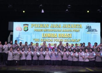 Polres Metro Jakarta Pusat Gelar Lomba Orasi Bertema “Ibu sebagai Polisi Keluarga”