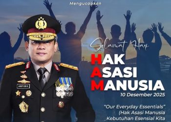Kapolda Irjen Pol Asep Edi Suheri Sampaikan Pesan Hari HAM 2025