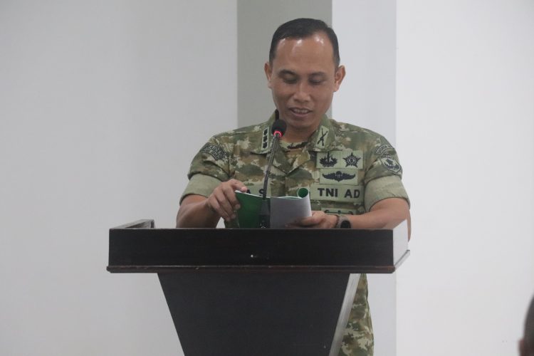 Korem 051/Wijayakarta Terima Ceramah Bintal Tekankan Bahaya Judi dan Pinjaman Online Ilegal