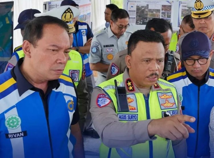 Kakorlantas Polri dan Stakeholder Tinjau Kesiapan Tol Japek II Selatan Jelang Lebaran 2026
