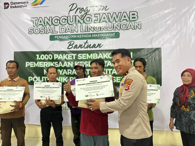 Kapolsek Kramatwatu Hadiri Kegiatan TJSL Politeknik Piksi Input Serang