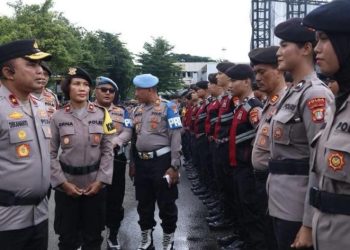 Pastikan Jakarta Kondusif, Wakapolda Metro Jaya Cek Kesiapan Operasional Direktorat Samapta di Lapangan Presisi