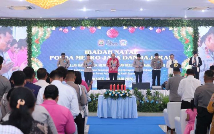 Perayaan Natal Polda Metro Jaya 2025 Digelar, Momentum Perkuat Pelayanan dan Kepedulian