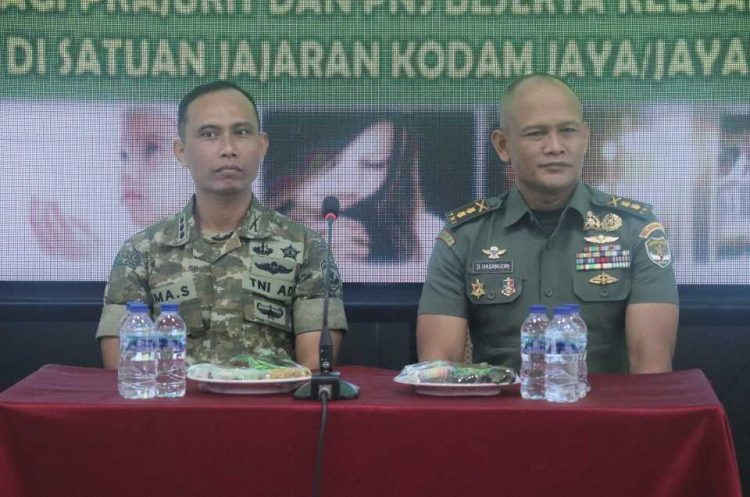 Korem 051/Wkt Terima Ceramah Bintal Umum dan Mental Ideologi dari Bintaldam Jaya