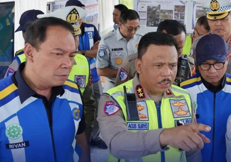 Kakorlantas Polri dan Stakeholder Tinjau Kesiapan Tol Japek II Selatan Jelang Lebaran 2026