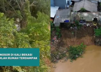 Longsor di Tambun Utara, Warga Cemaskan Bencana Susulan hingga Minta Pemerintah Bikin Tanggul