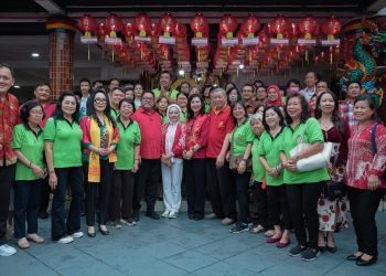 Rano Karno Pantau Imlek di Kelenteng Bio Hok Tek Tjeng Sin, Tegaskan Komitmen Jakarta Jaga Toleransi