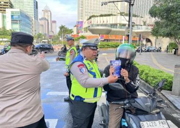 Satgas Preemtif polda Metro jaya, Edukasi Lalu Lintas di Kawasan Bundaran HI–Senayan