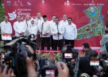 Pramono Resmikan Taman Bendera Pusaka, Ruang Hijau Baru Seluas 5,6 Hektare di Jakarta Selatan