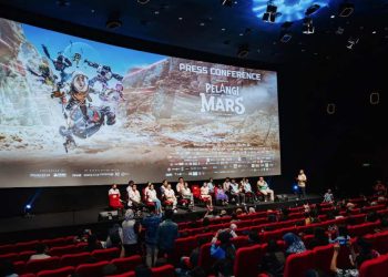 Jakarta Serasa Planet Mars, Premiere Pelangi di Mars Tuai Decak Kagum